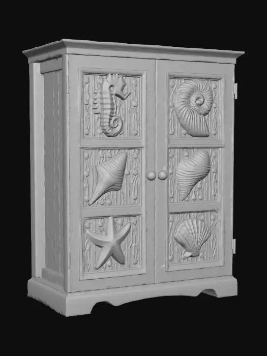 3D model for Seaside Cabinet