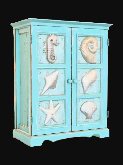 3D model for Seaside Cabinet