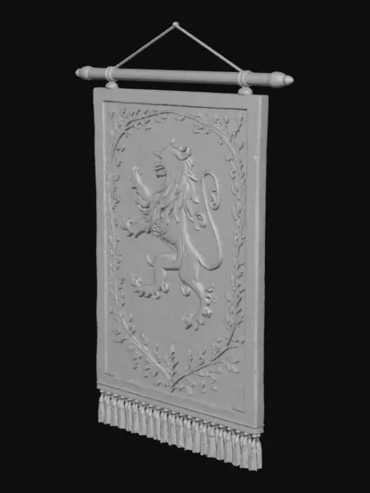 3D model for Lion Tapestry
