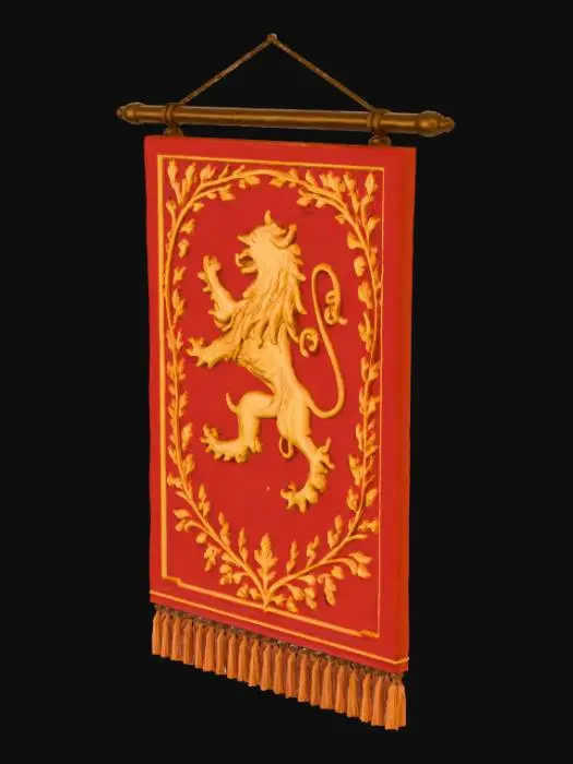 3D model for Lion Tapestry