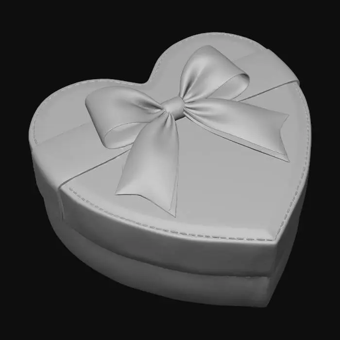 3D model for Heartfelt Gift Box