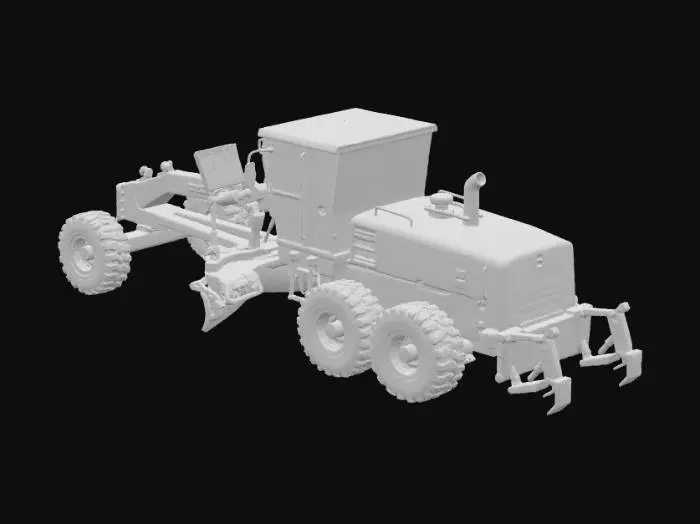 3D model for Komatsu Grader Diagram