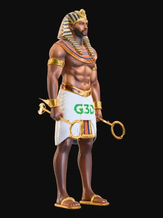 3D model for Pharaoh Warrior