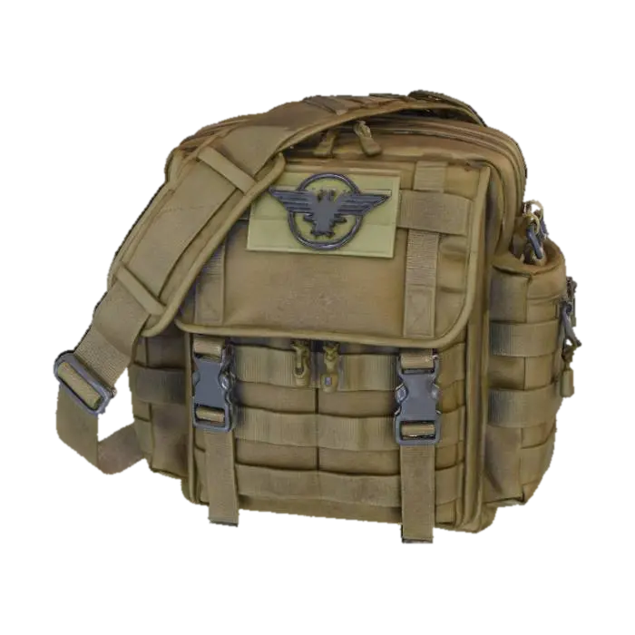 military backpack - Expedition 3D model, vytvořený pomocí AI
