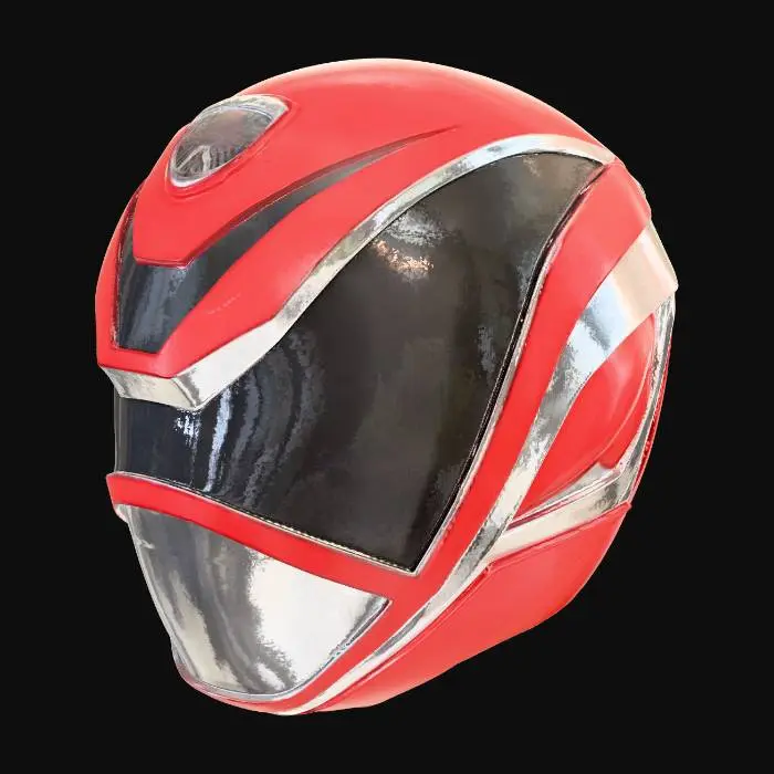 3D model for Red Ranger Helmet