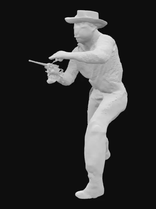 3D model for Cowboy Standoff
