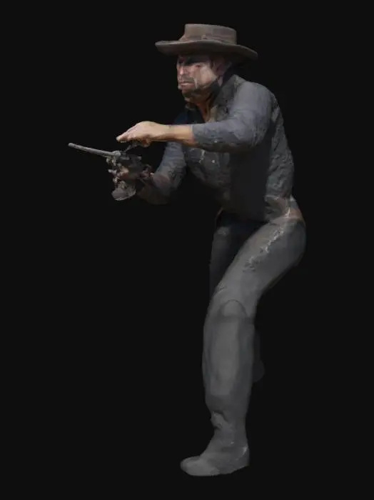 3D model for Cowboy Standoff