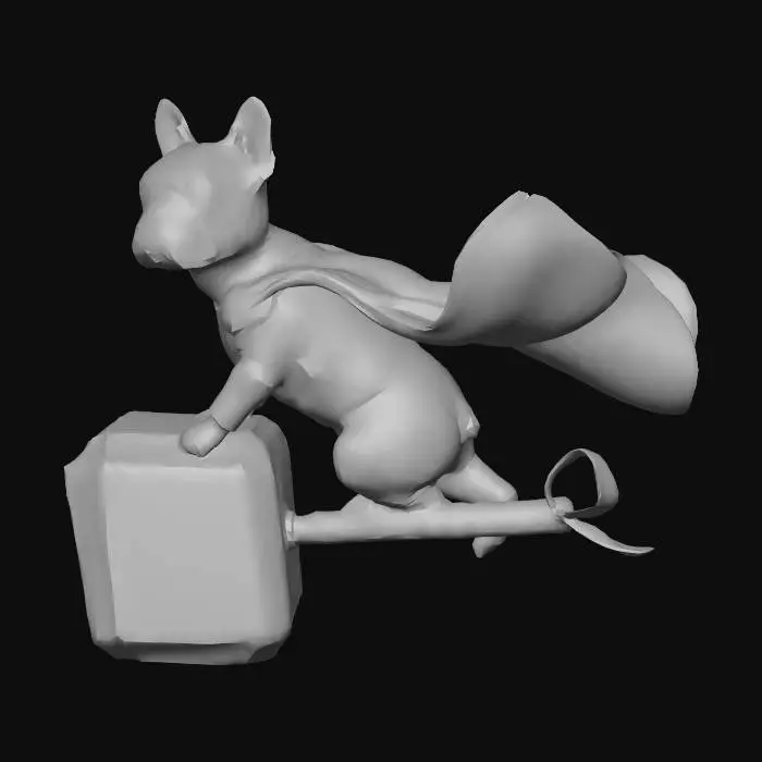 3D model for Thor Bulldog