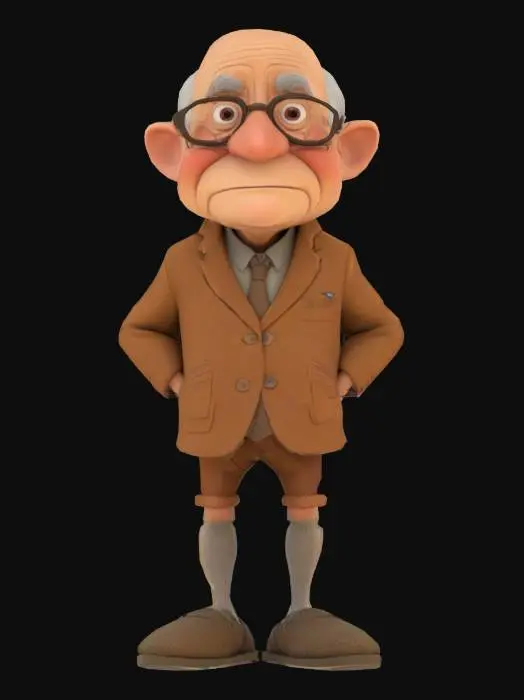 3D model for Grandfather Wisdom