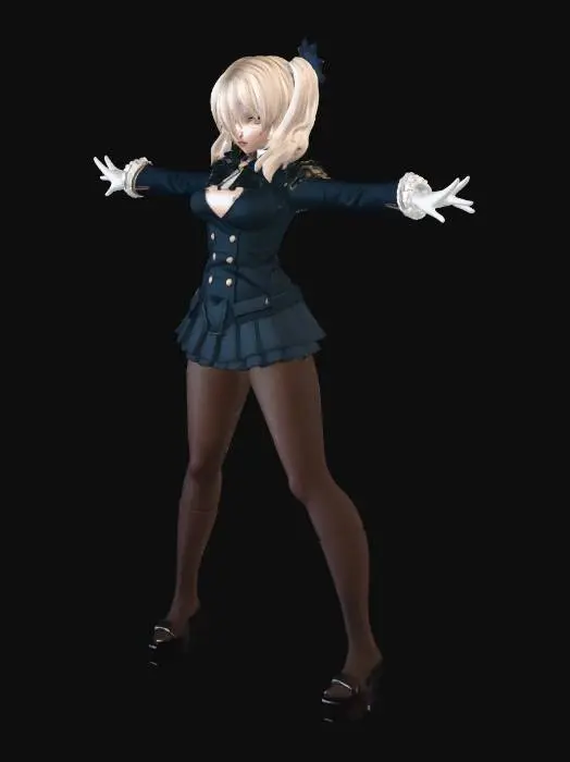 3D model for ｚ