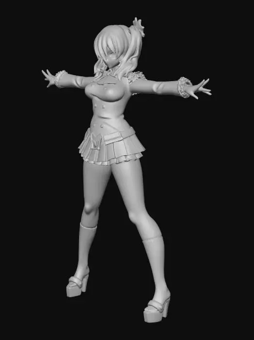 3D model for ｚ