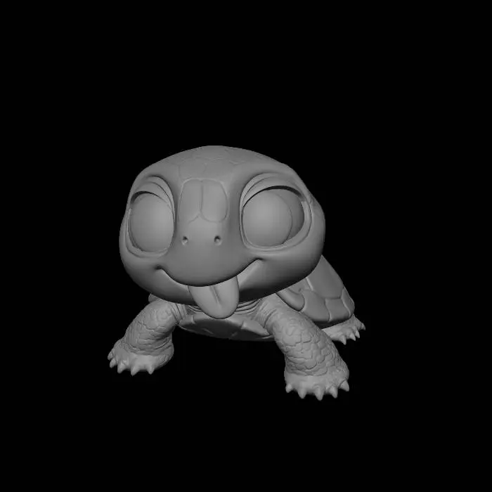 3D model for Cheeky Turtle