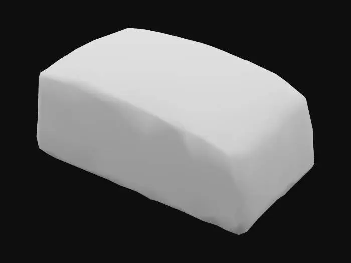 3D model for Half-curve / wedge