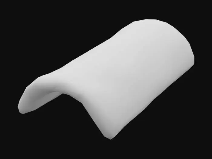 3D model for _Curve roof tile