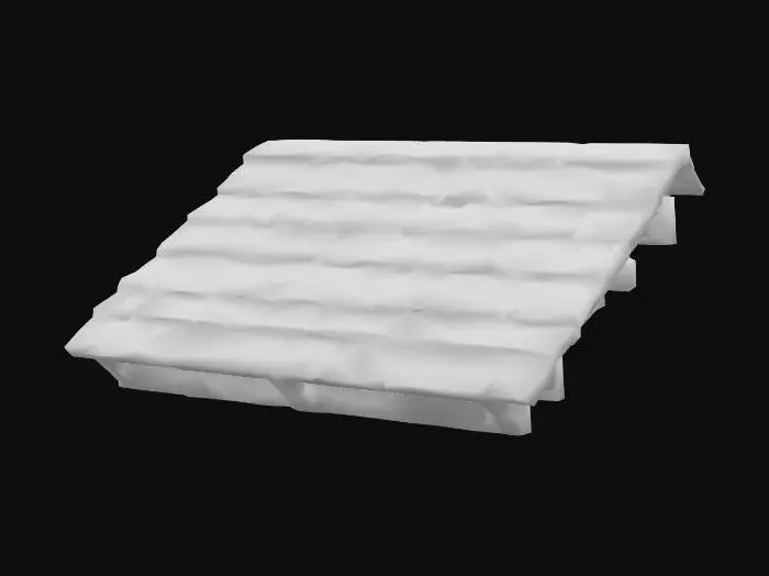 3D model for A_modular_straight_roof