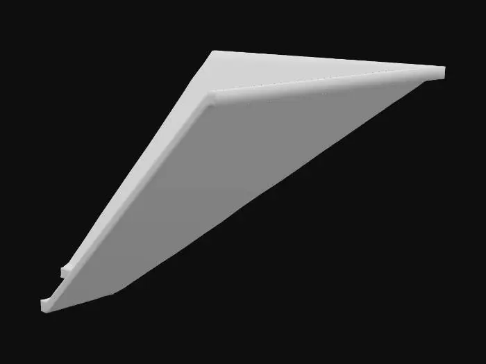 3D model for outta roof 90