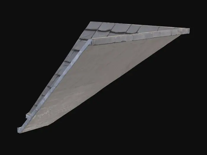 3D model for outta roof 90