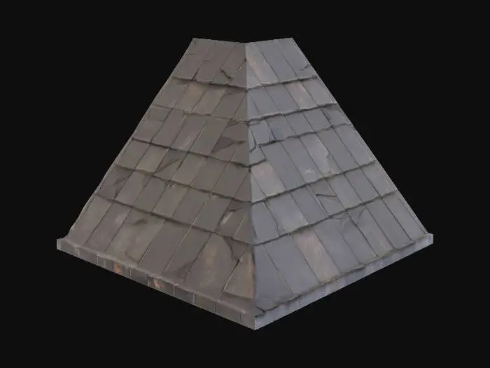 3D model for Roof 90 degrees pitch