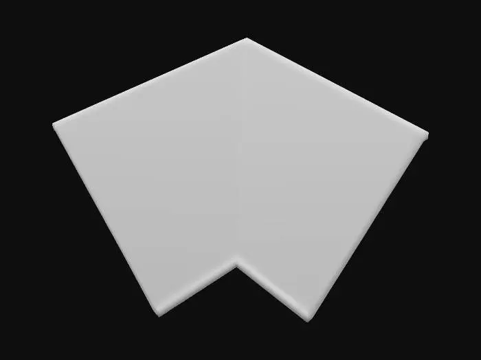 3D model for inner roof trying