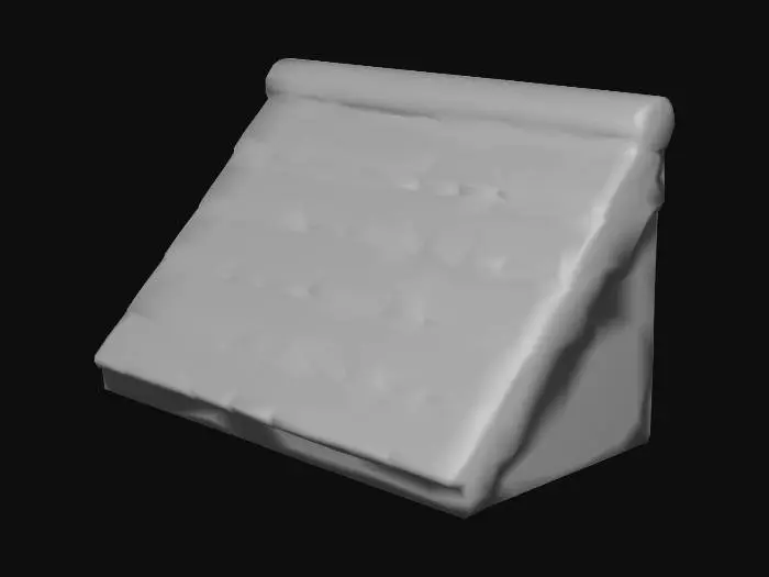 3D model for timber roof