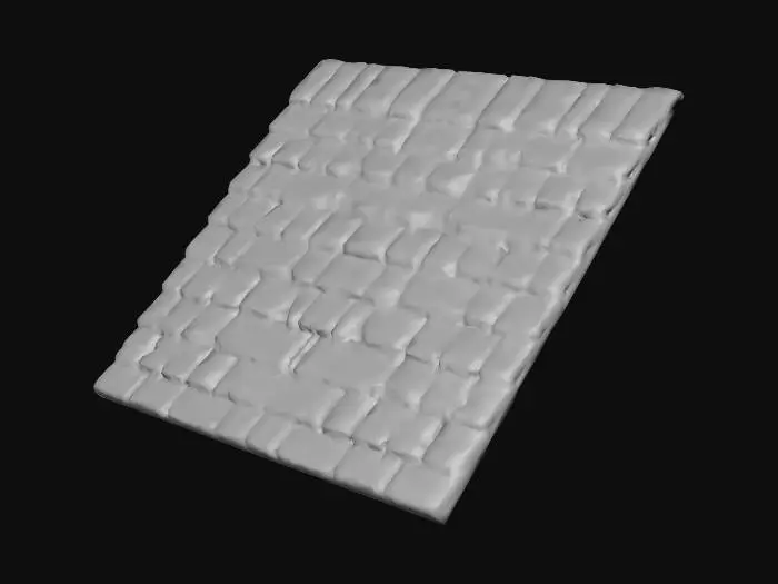 3D model for StraigthRoof1