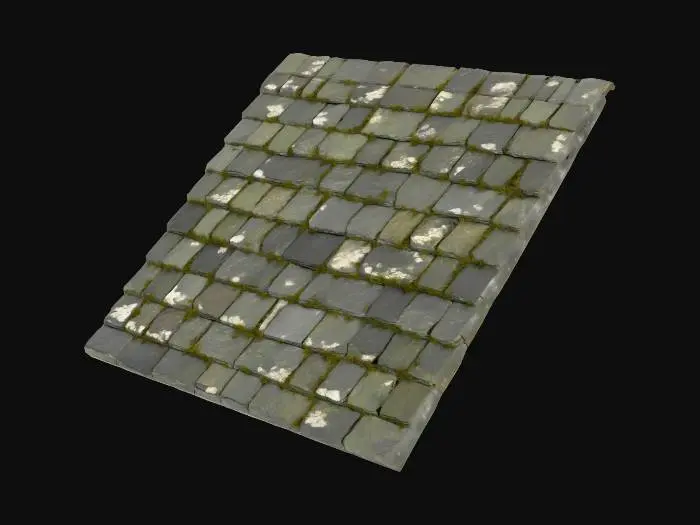 3D model for StraigthRoof1