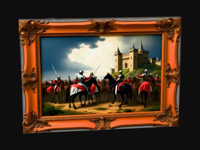 3D model for Painting_type_13