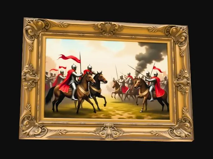 3D model for Painting_type_13