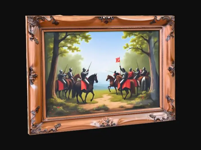 3D model for Painting_type_13