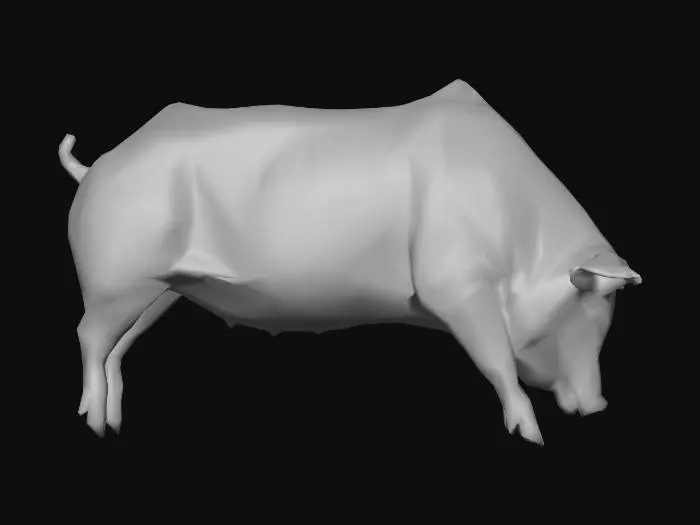 3D model for Hanging pig