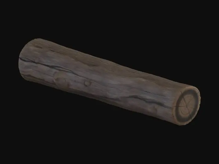 3D model for Meshy_AI_Weathered_Log_0427212416_generate