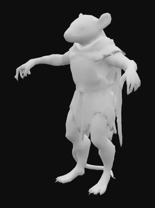 3D model for Rat_Warrior_0817191242_generate