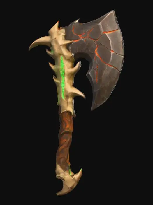 3D model for Inferno_Edge_Axe_0819224550_generate