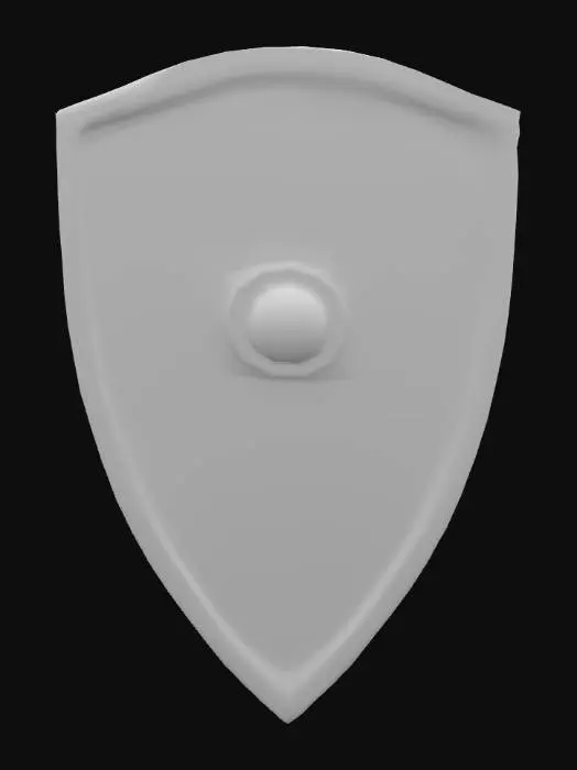 3D model for Lion's Crest Shield, #PBR#