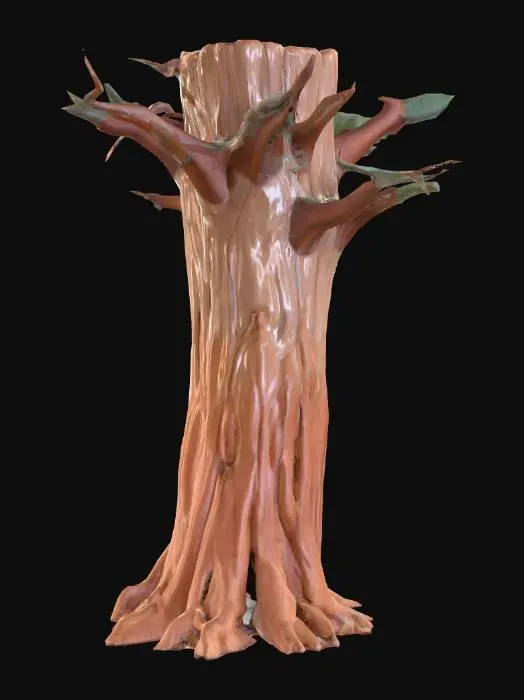 3D model for Hollow general sherman tree