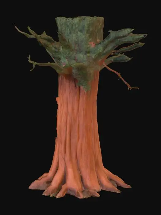 3D model for Hollow general sherman tree