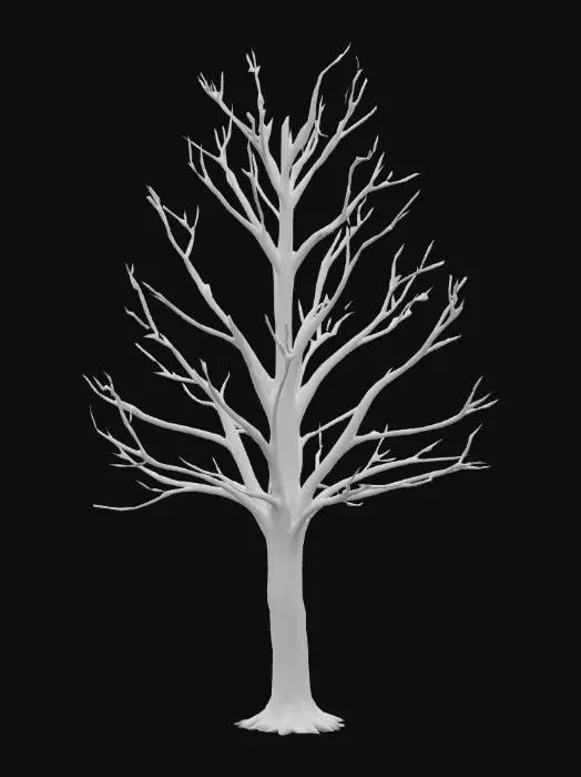 3D model for maple tree