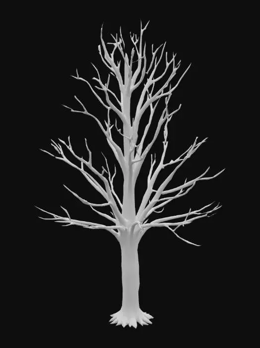 3D model for Maple tree