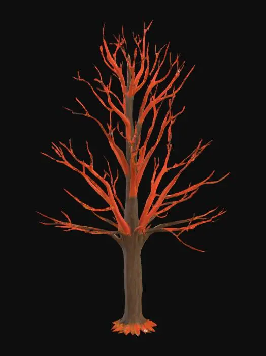 3D model for Maple tree