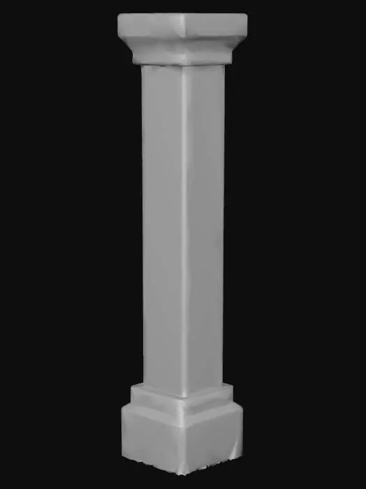 3D model for pillar