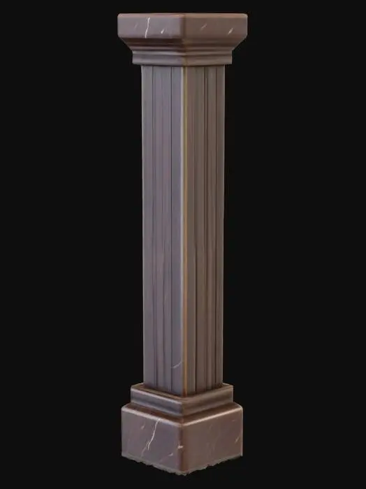 3D model for pillar
