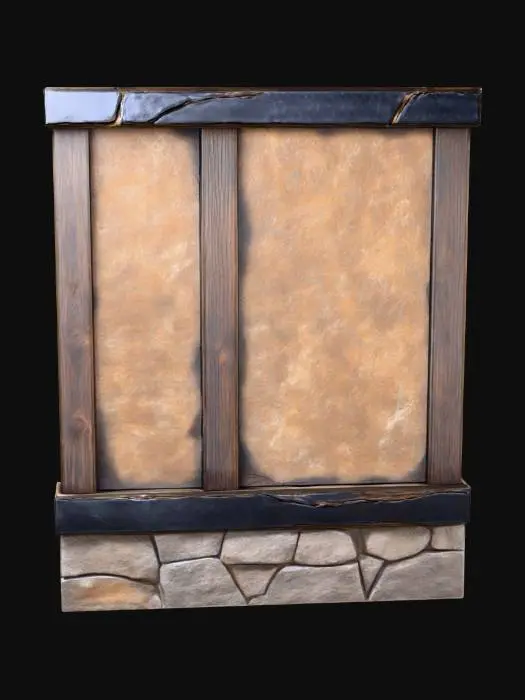 3D model for Rustic_Wall_Panel