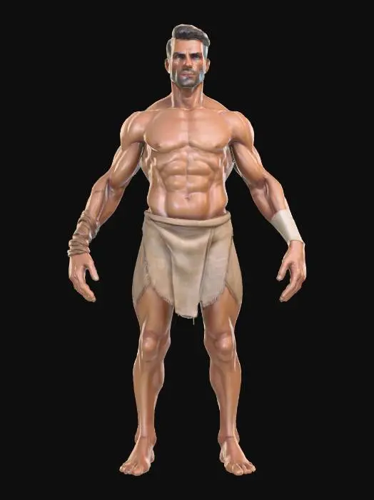 3D model for A_perfectly_sculpted__1022160753_generate