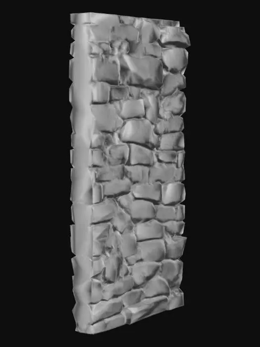 3D model for Stone_Wall_Formation_1109133308_generate