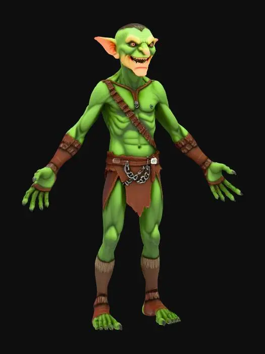 3D model for Goblin_Encounter_1210010814_generate