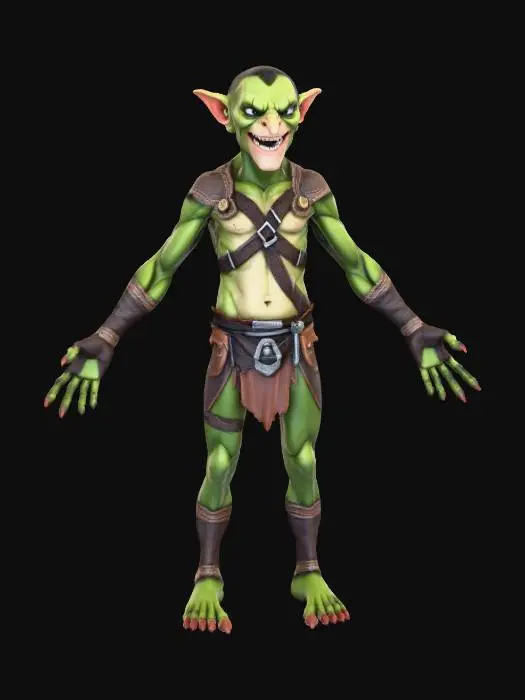 3D model for Goblin_Encounter_1210010814_generate