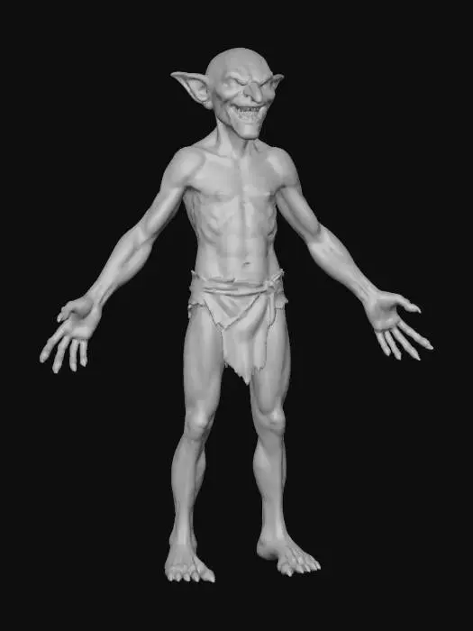 3D model for Goblin_Encounter_1210010814_generate