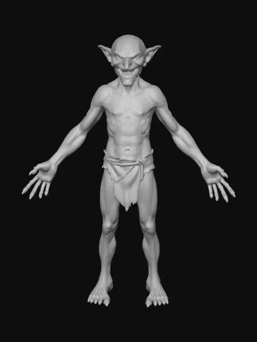 3D model for Goblin_Encounter_1210010814_generate