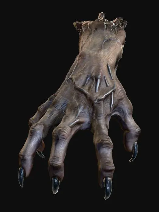 3D model for Meshy_AI_A_grotesque_disembod_1219074454_generate_Solid_90AE3EC1