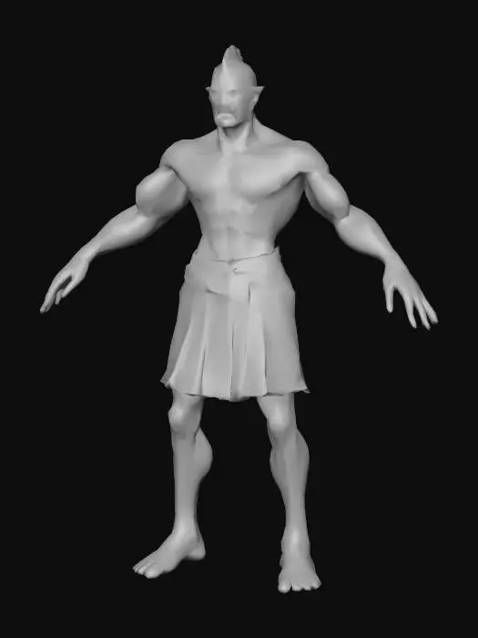 3D model for Dialogue_actor_11